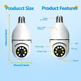 5G Bulb Surveillance Camera